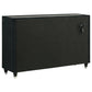 Ravenne 5-piece Velvet Upholstered Eastern King LED Bedroom Set Black