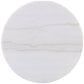 Jason 3-piece Round White Marble Coffee Table Set Greige