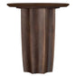 Cayenne Solid Mango Wood Accent Side End Table Walnut