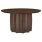 Cayenne Solid Mango Wood Cocktail Coffee Table Walnut