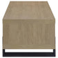 Dinard Engineered Wood Cocktail Coffee Table Latte