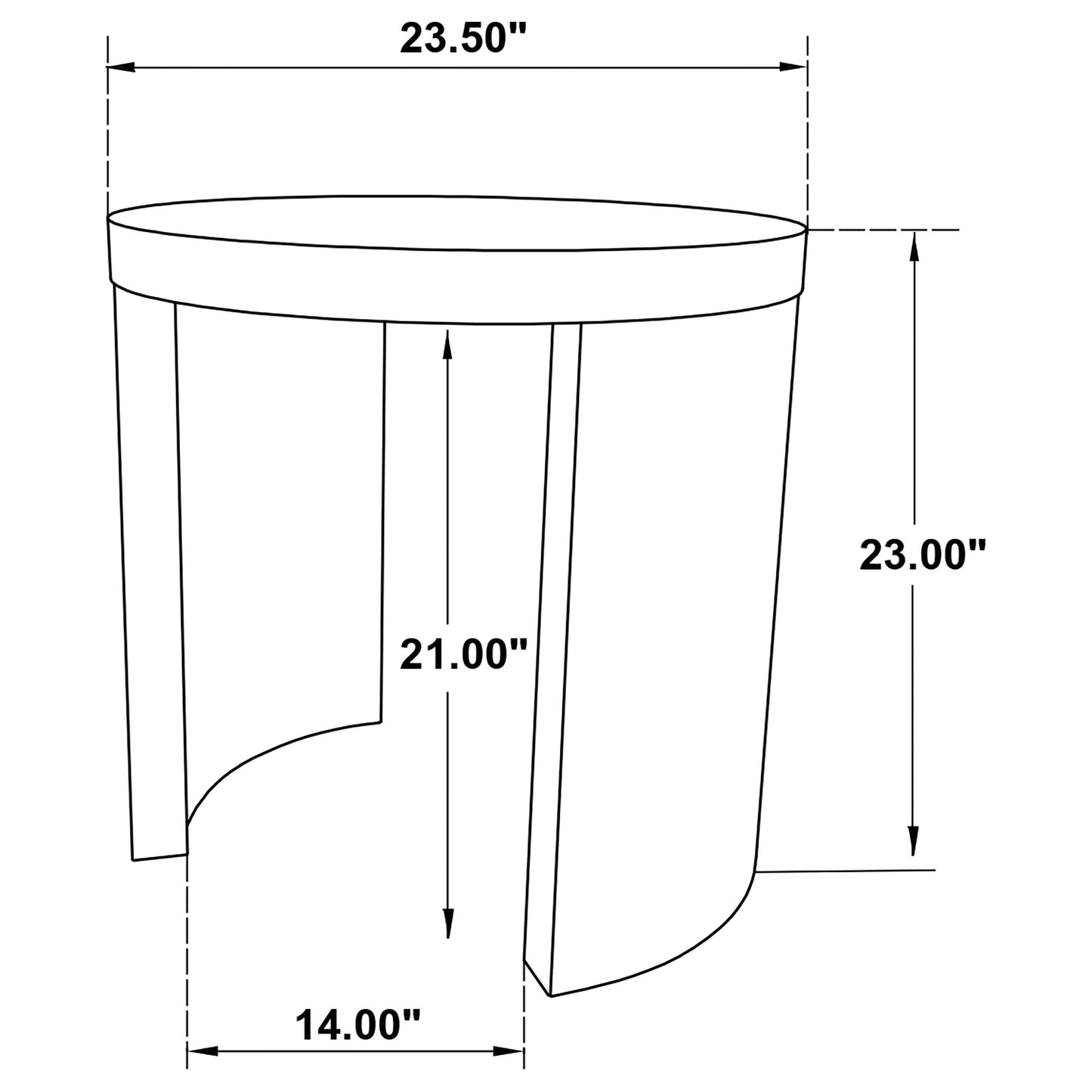 Sweeney 3-piece Coffee and End Occasional Table Set Black