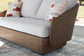Double Point Love/Swivel Chairs Set (3/CN)