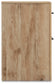 Hyanna King Panel Storage Bed with 1 Under Bed Storage Drawer, Dresser, Mirror, Chest and Nightstand
