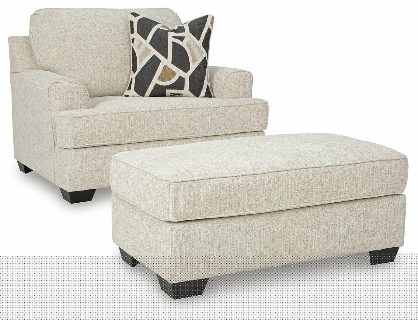 Heartcort Chair and Ottoman