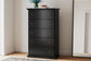 Maribel Queen Panel Bed, Dresser, Mirror, Chest and Nightstand