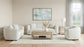Aleisha 3-piece Fabric Upholstered Sofa Set Sand