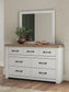 Savonport Full Panel Bed, Dresser and Mirror