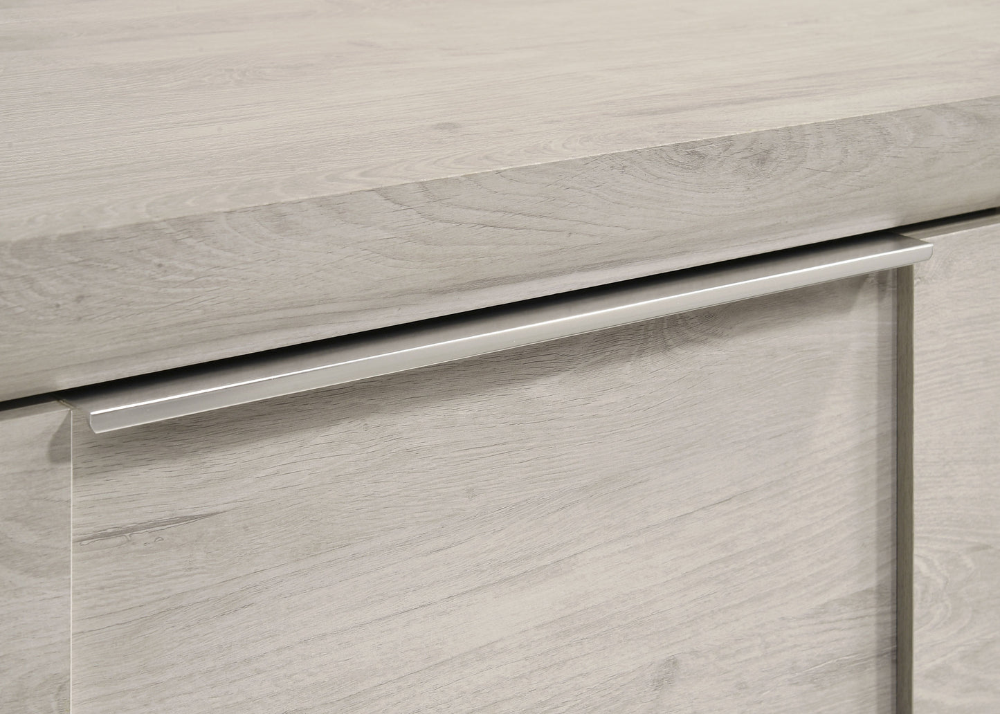 Farre 6-drawer Dresser with Mirror Washed Grey