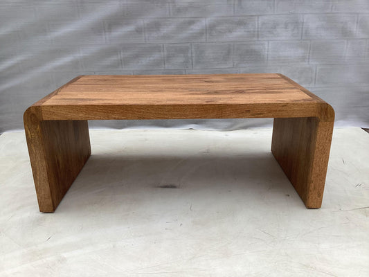 Booker Rectangular Mango Wood Coffee Table Natural
