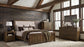 Doherty 5-drawer Chest of Drawers Rustic Brown