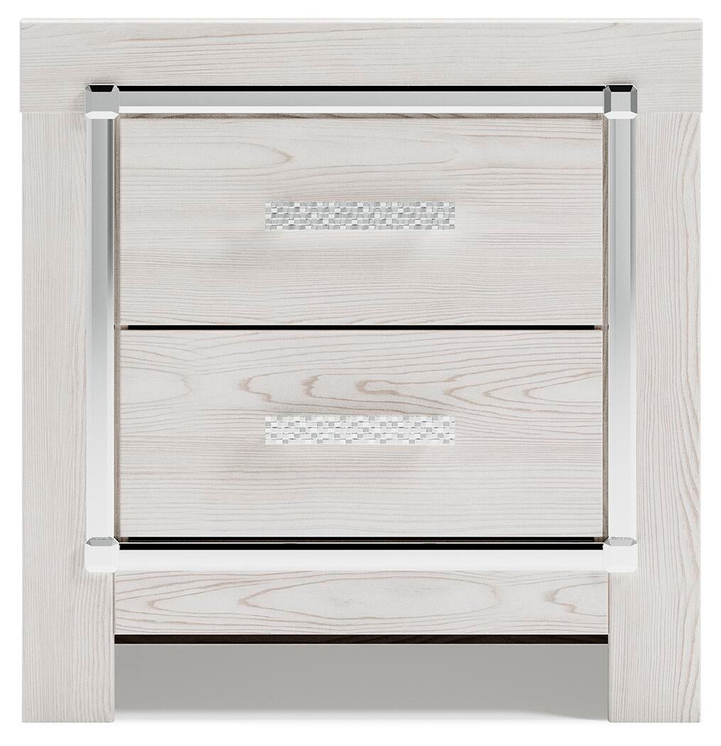 Altyra Two Drawer Night Stand