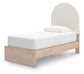 Arloster Twin Upholstered Panel Bed