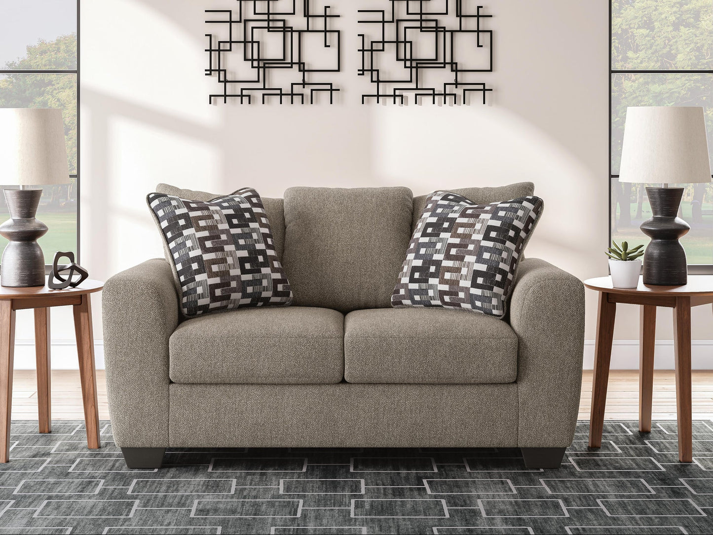 Triston-Peaks Loveseat