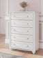 Kozlani Five Drawer Chest