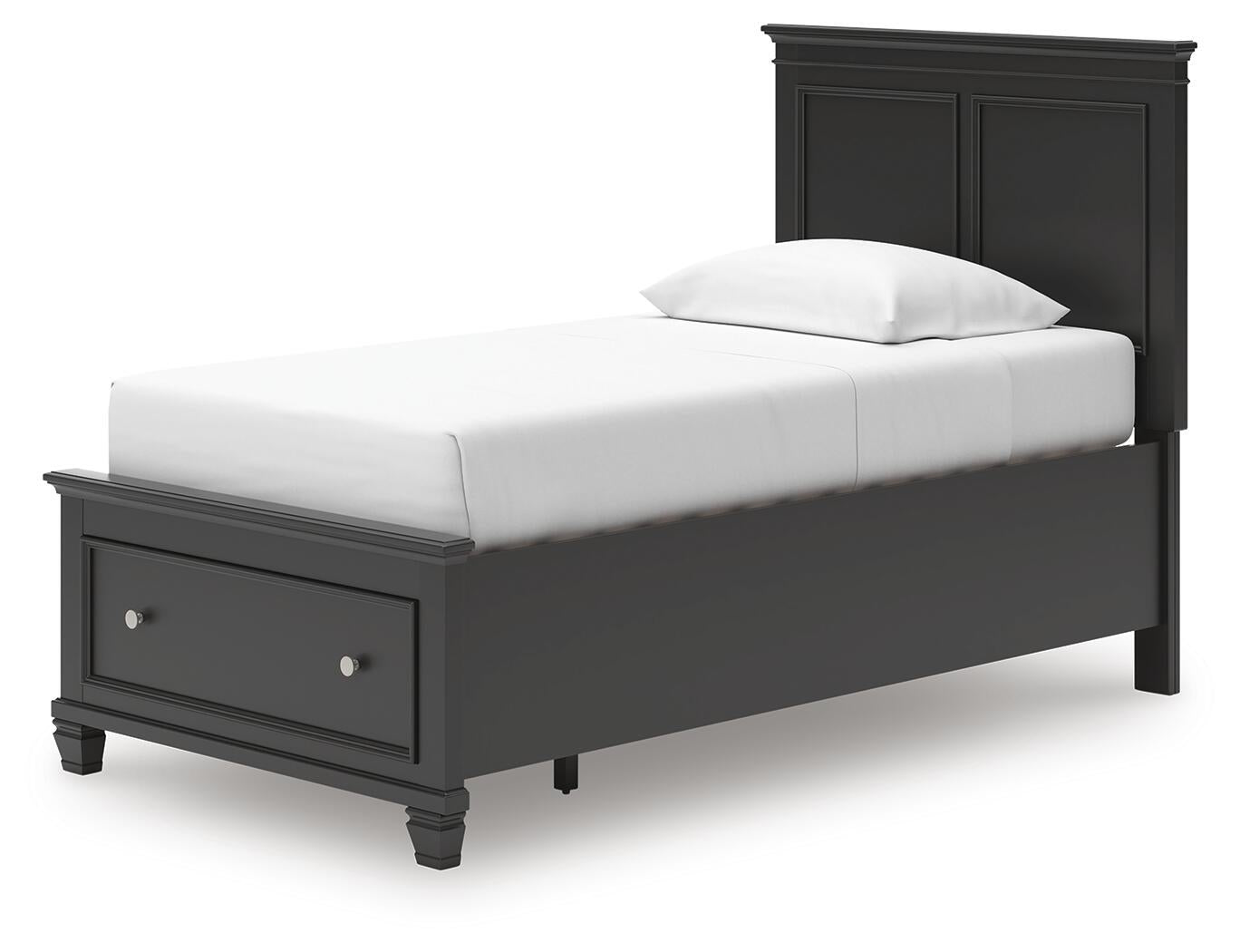 Lanolee Twin Panel Storage Bed