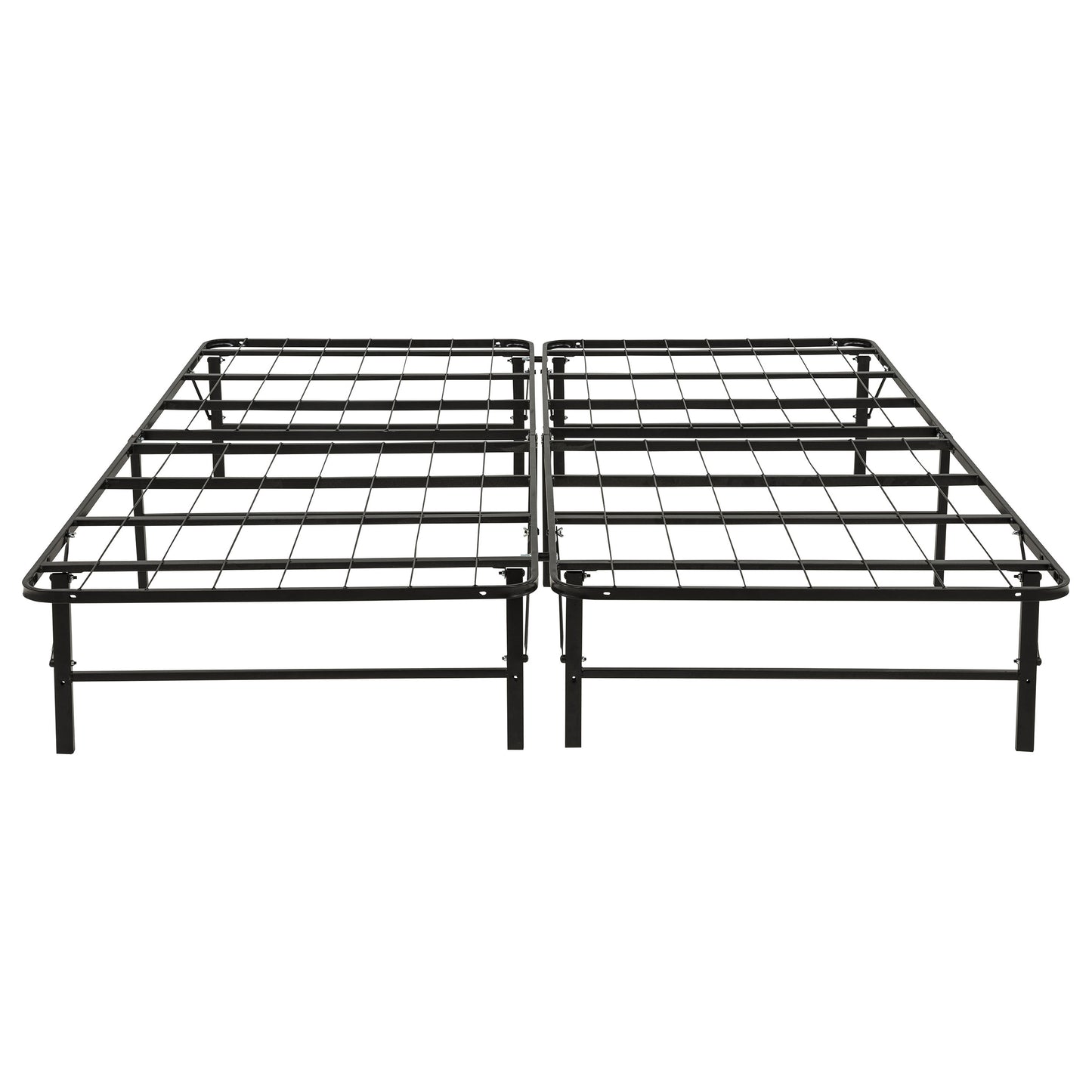 Kramer California King Folding Metal Bed Frame Black