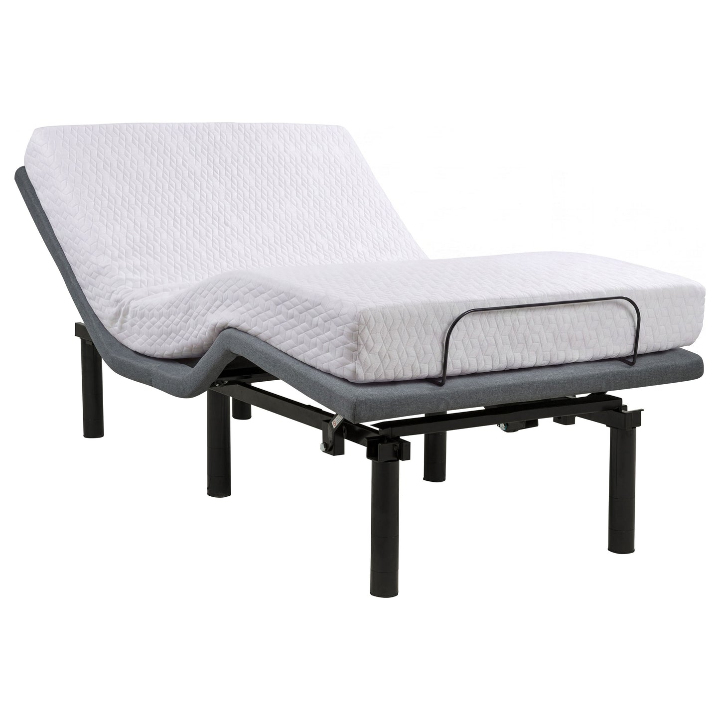 Tasca Twin XL Dual-Motor Adjustable Bed Base in Black