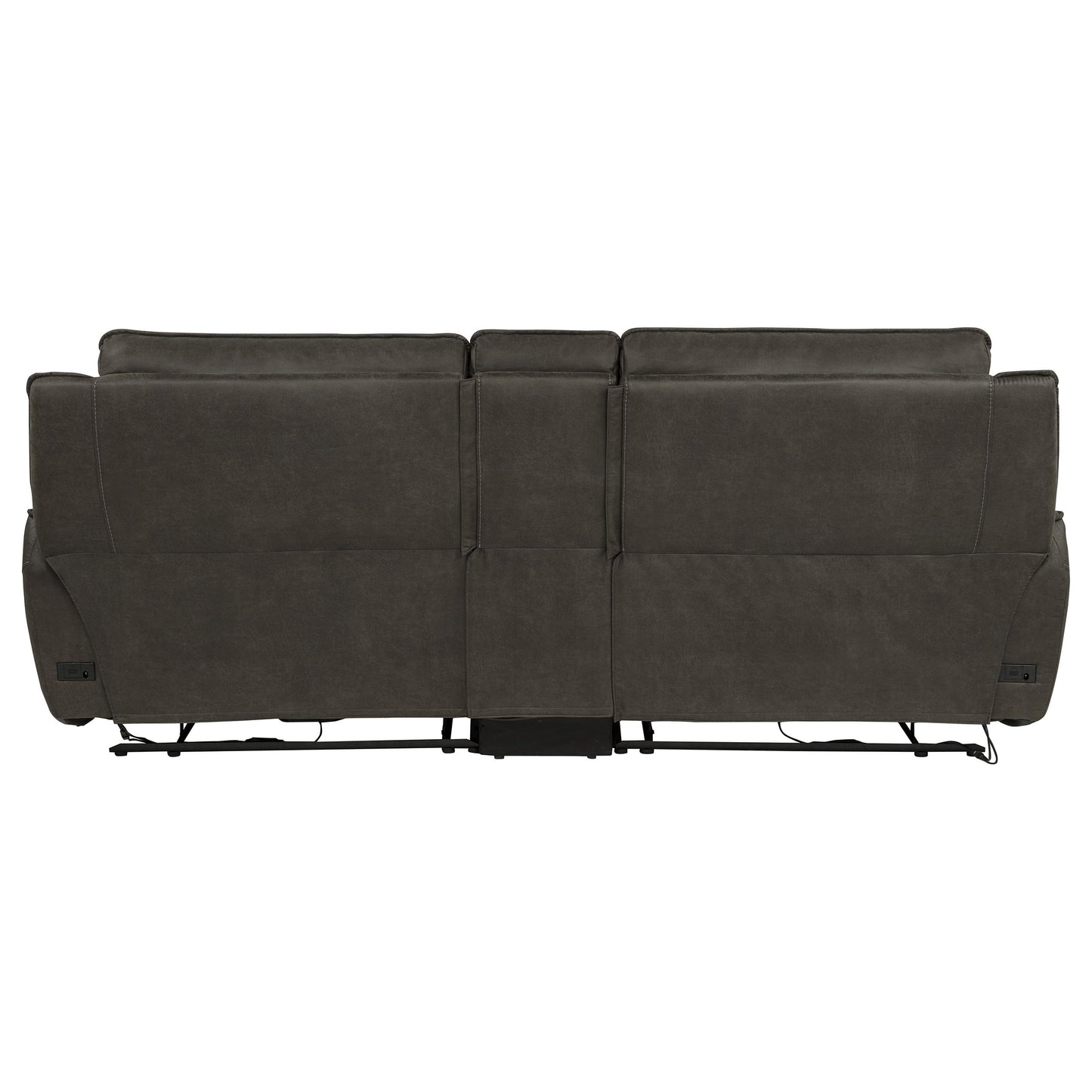 Marcell 3-Piece Power Reclining Loveseat with Charging Console Grey