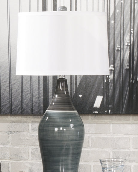 Niobe Ceramic Table Lamp (2/CN) JB's Furniture  Home Furniture, Home Decor, Furniture Store