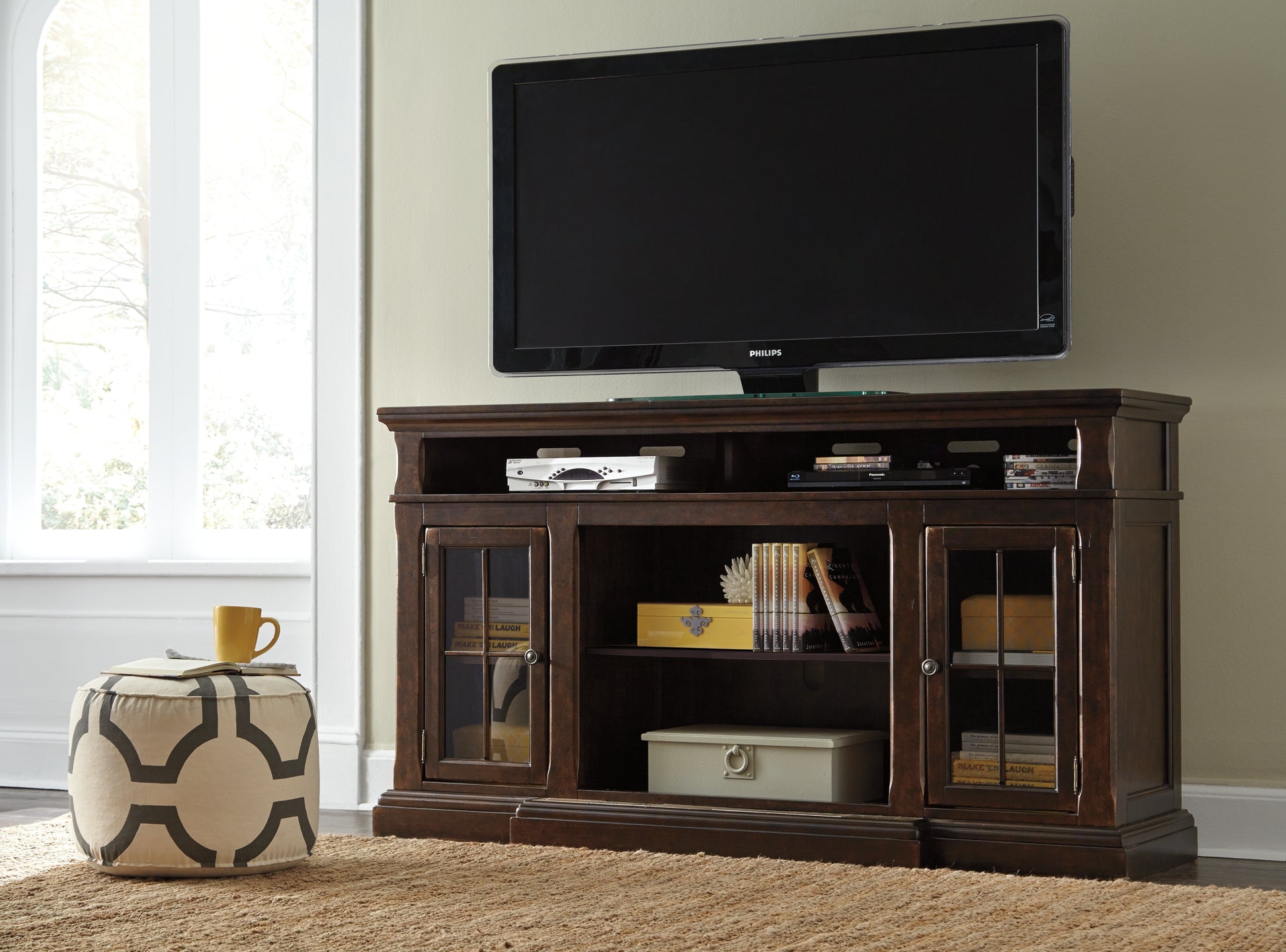 Roddinton XL TV Stand w/Fireplace Option JB's Furniture  Home Furniture, Home Decor, Furniture Store