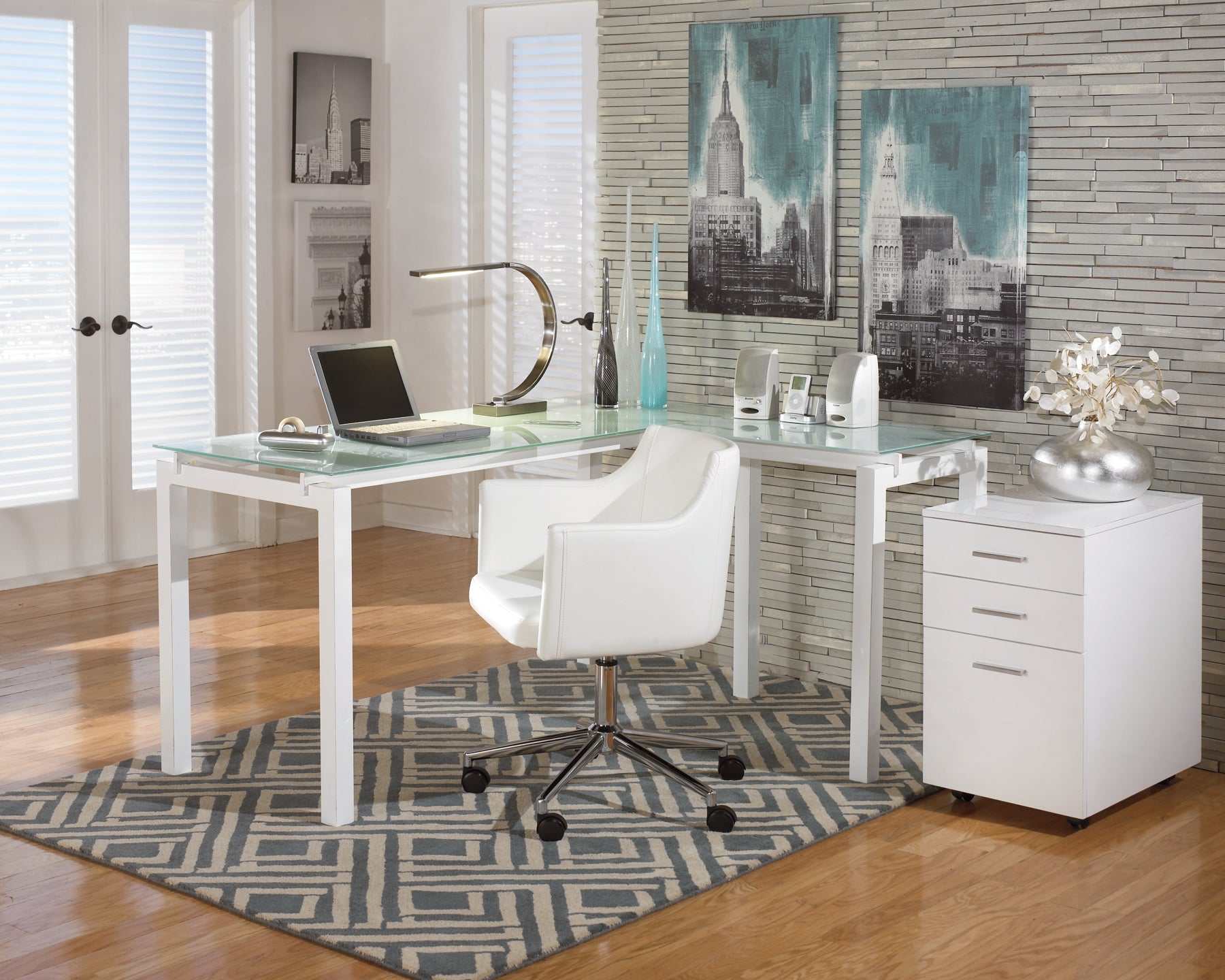 Baraga L-Desk JB's Furniture  Home Furniture, Home Decor, Furniture Store