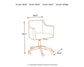 Baraga Home Office Swivel Desk Chair JB's Furniture  Home Furniture, Home Decor, Furniture Store