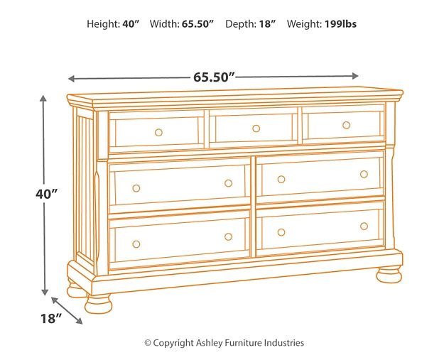 Robbinsdale Dresser JB's Furniture Furniture, Bedroom, Accessories