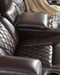 Warnerton PWR REC Loveseat/CON/ADJ HDRST JB's Furniture Furniture, Bedroom, Accessories