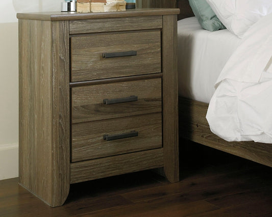 Zelen Two Drawer Night Stand JB's Furniture  Home Furniture, Home Decor, Furniture Store