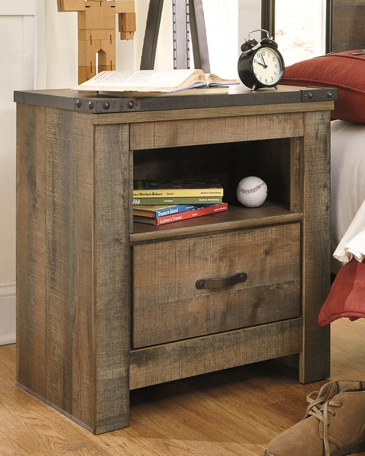 Trinell One Drawer Night Stand JB's Furniture  Home Furniture, Home Decor, Furniture Store