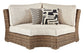 Beachcroft Curved Corner Chair w/Cushion JB's Furniture  Home Furniture, Home Decor, Furniture Store