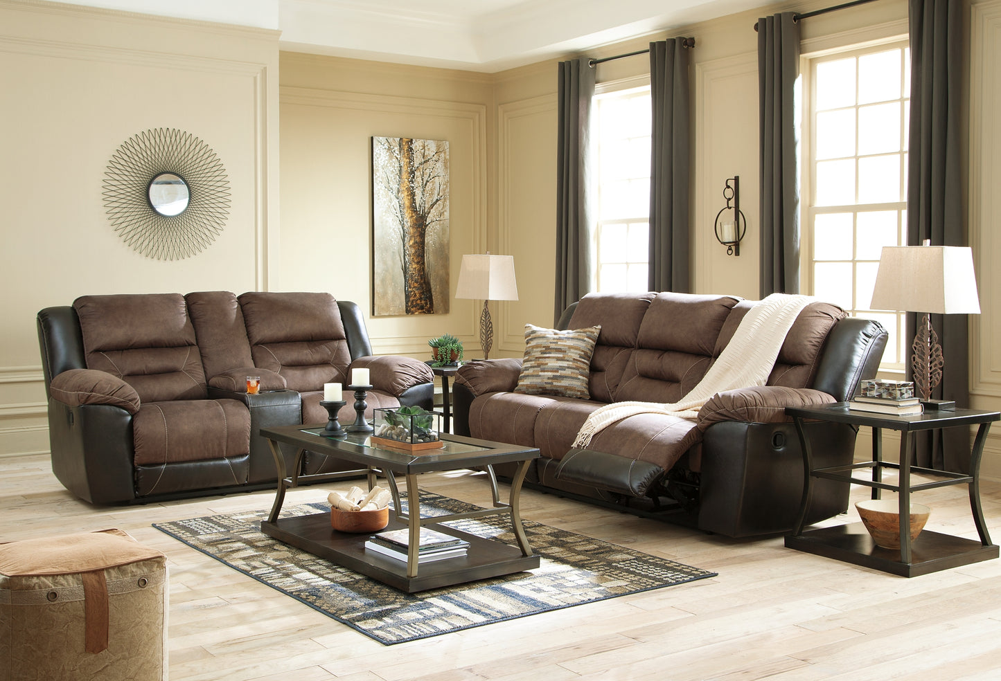 Earhart Reclining Sofa JB's Furniture Furniture, Bedroom, Accessories