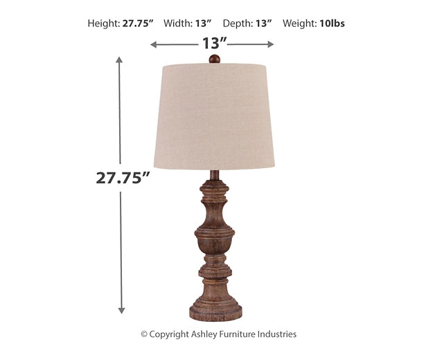 Magaly Poly Table Lamp (2/CN) JB's Furniture  Home Furniture, Home Decor, Furniture Store