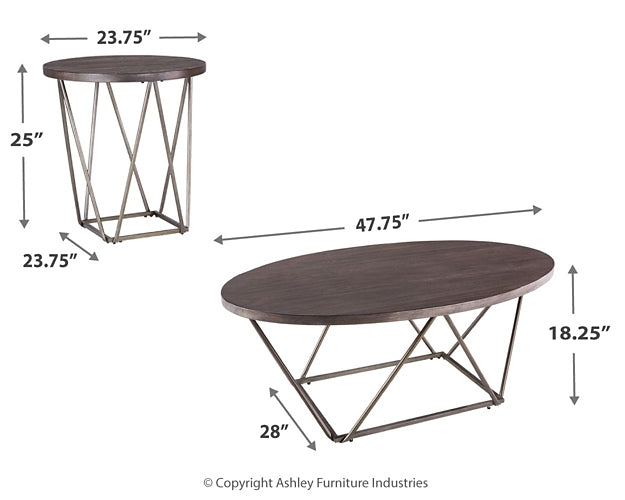 Neimhurst Occasional Table Set (3/CN) JB's Furniture  Home Furniture, Home Decor, Furniture Store