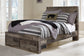Derekson Queen Panel Bed with 2 Storage Drawers JB's Furniture  Home Furniture, Home Decor, Furniture Store