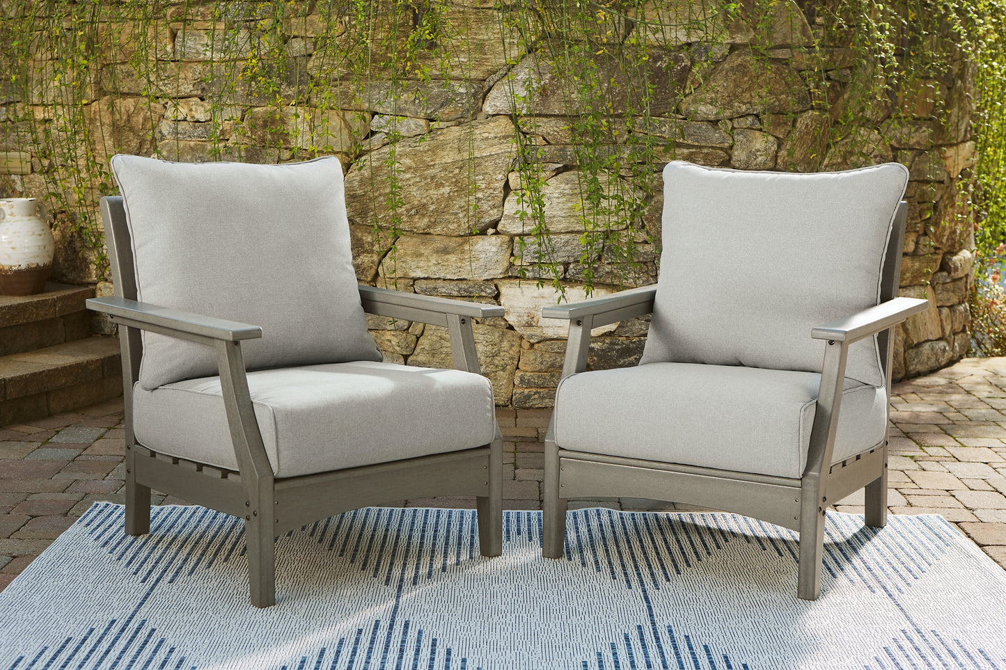 Visola Lounge Chair w/Cushion (2/CN) JB's Furniture  Home Furniture, Home Decor, Furniture Store