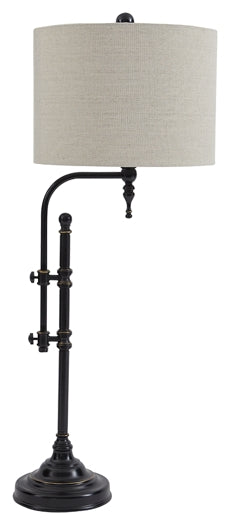 Anemoon Metal Table Lamp (1/CN) JB's Furniture  Home Furniture, Home Decor, Furniture Store