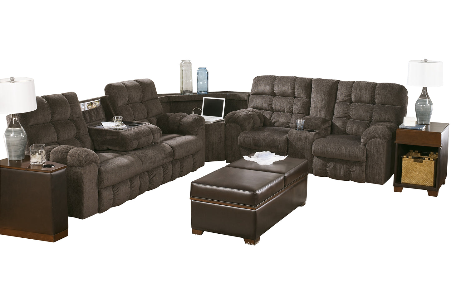 Acieona 3-Piece Reclining Sectional JB's Furniture  Home Furniture, Home Decor, Furniture Store