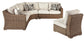 Beachcroft 4-Piece Outdoor Seating Set JB's Furniture Furniture, Bedroom, Accessories