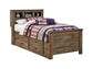 Trinell Bookcase Bed With 2 Storage Drawers JB's Furniture Furniture, Bedroom, Accessories