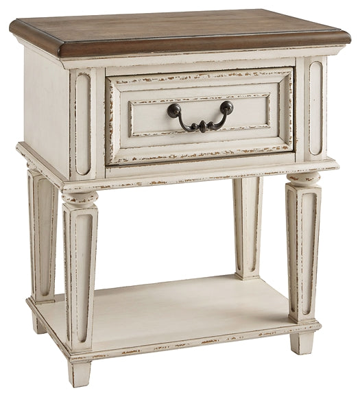 Realyn One Drawer Night Stand JB's Furniture  Home Furniture, Home Decor, Furniture Store