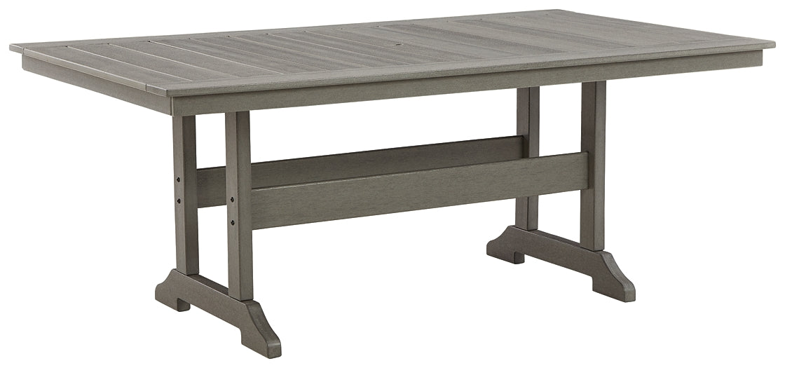 Visola RECT Dining Table w/UMB OPT JB's Furniture  Home Furniture, Home Decor, Furniture Store
