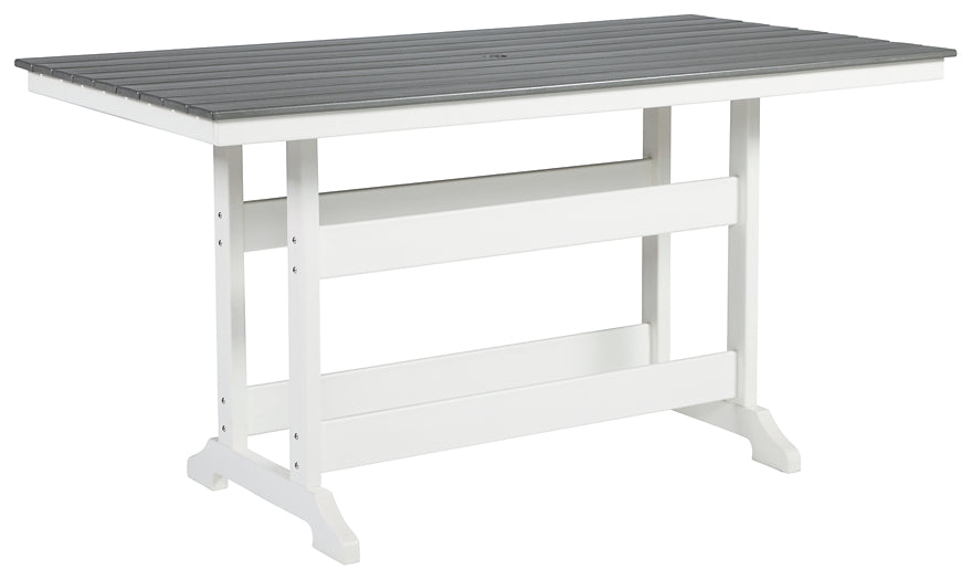 Transville RECT COUNTER TABLE W/UMB OPT JB's Furniture  Home Furniture, Home Decor, Furniture Store