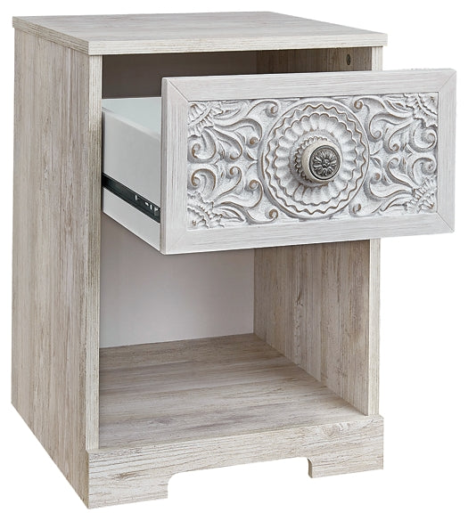 Paxberry One Drawer Night Stand JB's Furniture  Home Furniture, Home Decor, Furniture Store