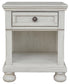 Robbinsdale One Drawer Night Stand JB's Furniture Furniture, Bedroom, Accessories