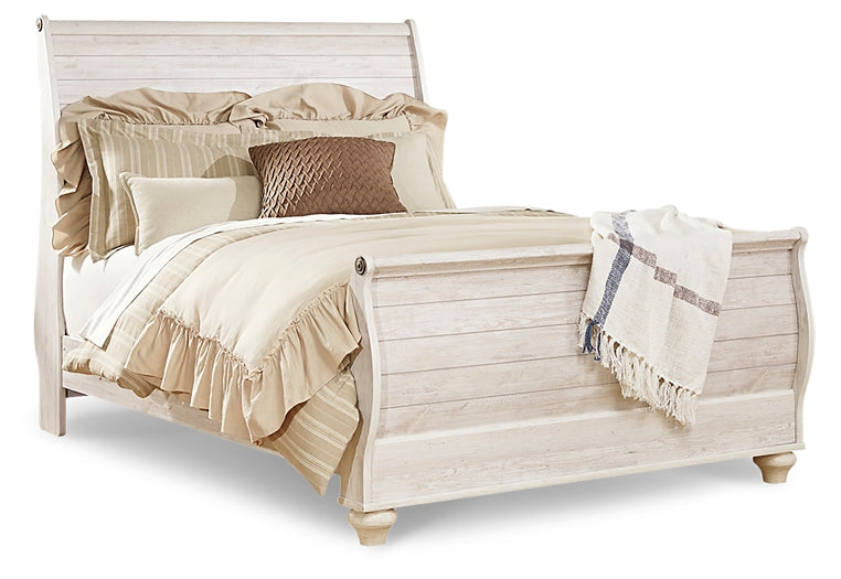 Willowton Queen Sleigh Bed JB's Furniture  Home Furniture, Home Decor, Furniture Store
