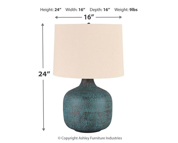 Malthace Metal Table Lamp (1/CN) JB's Furniture  Home Furniture, Home Decor, Furniture Store