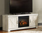 Bellaby 63" TV Stand with Electric Fireplace JB's Furniture Furniture, Bedroom, Accessories