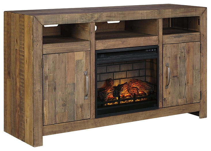 Sommerford 62" TV Stand with Electric Fireplace JB's Furniture Furniture, Bedroom, Accessories